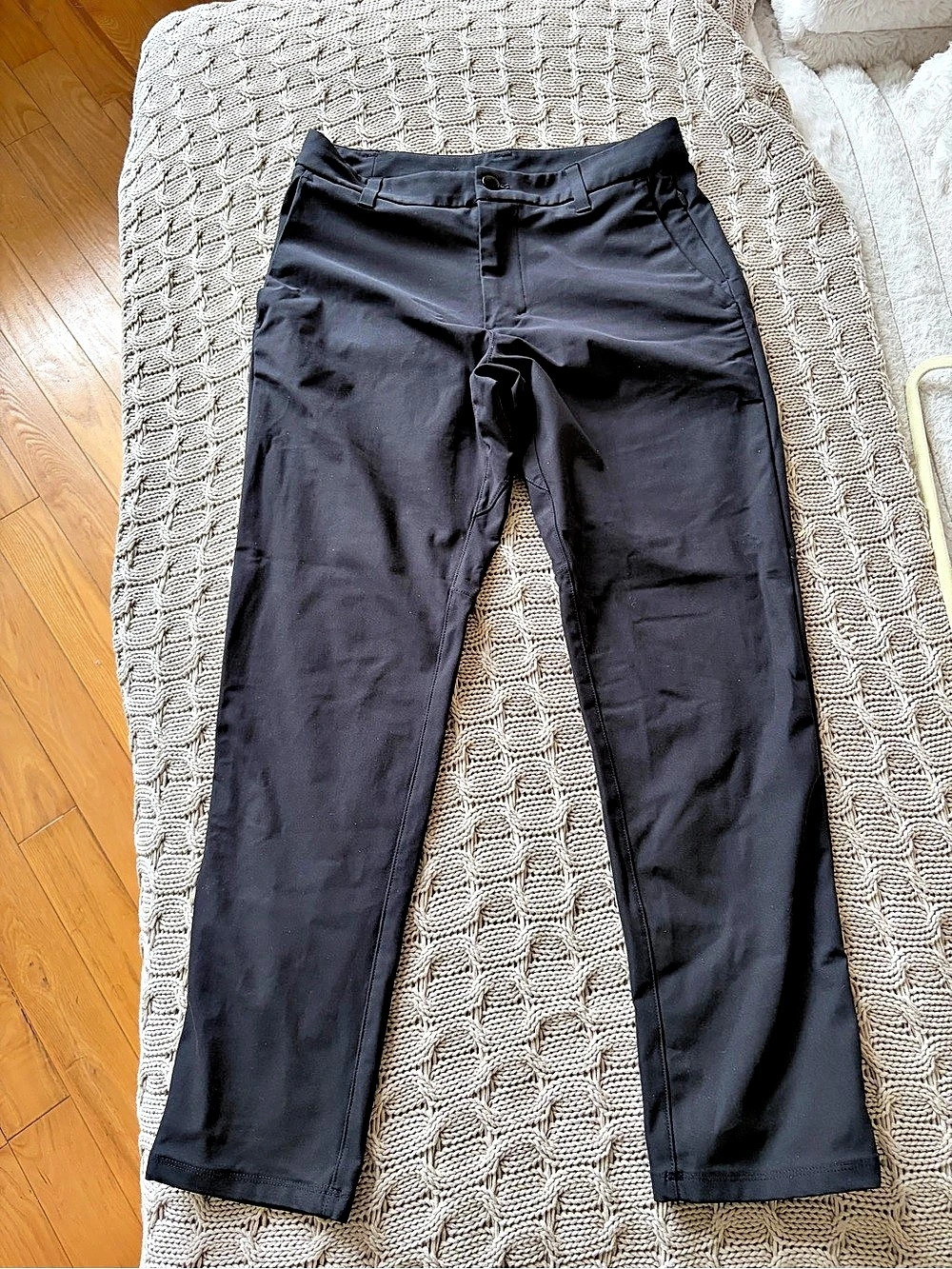 Men’s Lululemon ABC Pant Black Straight Leg Pants Waist 29